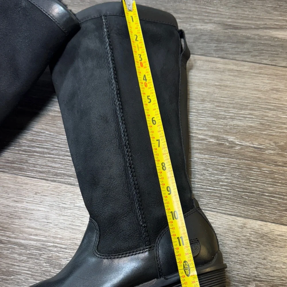Ugg Black Knee-High Boots woman’s size 6 (s244) - Picture 4 of 8